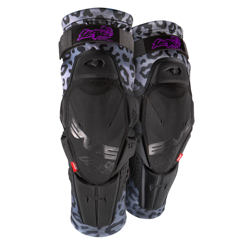 EVS Slayco96 Knee Guard Pair Ghost Leopard 2XL - Knee guards Ghost/Leopard - Size 2XL - Click Image to Close