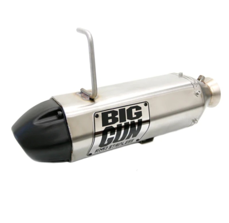 Big Gun EXO Stainless Slip-On Exhaust Fits 2016 Polaris ACE 900 - Click Image to Close