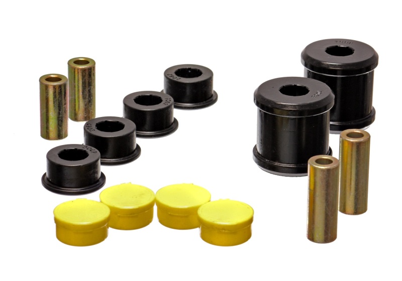 Black Rear Trailing Arm Bushing Set Fits 02-06 Subaru Impreza/WRX - Click Image to Close