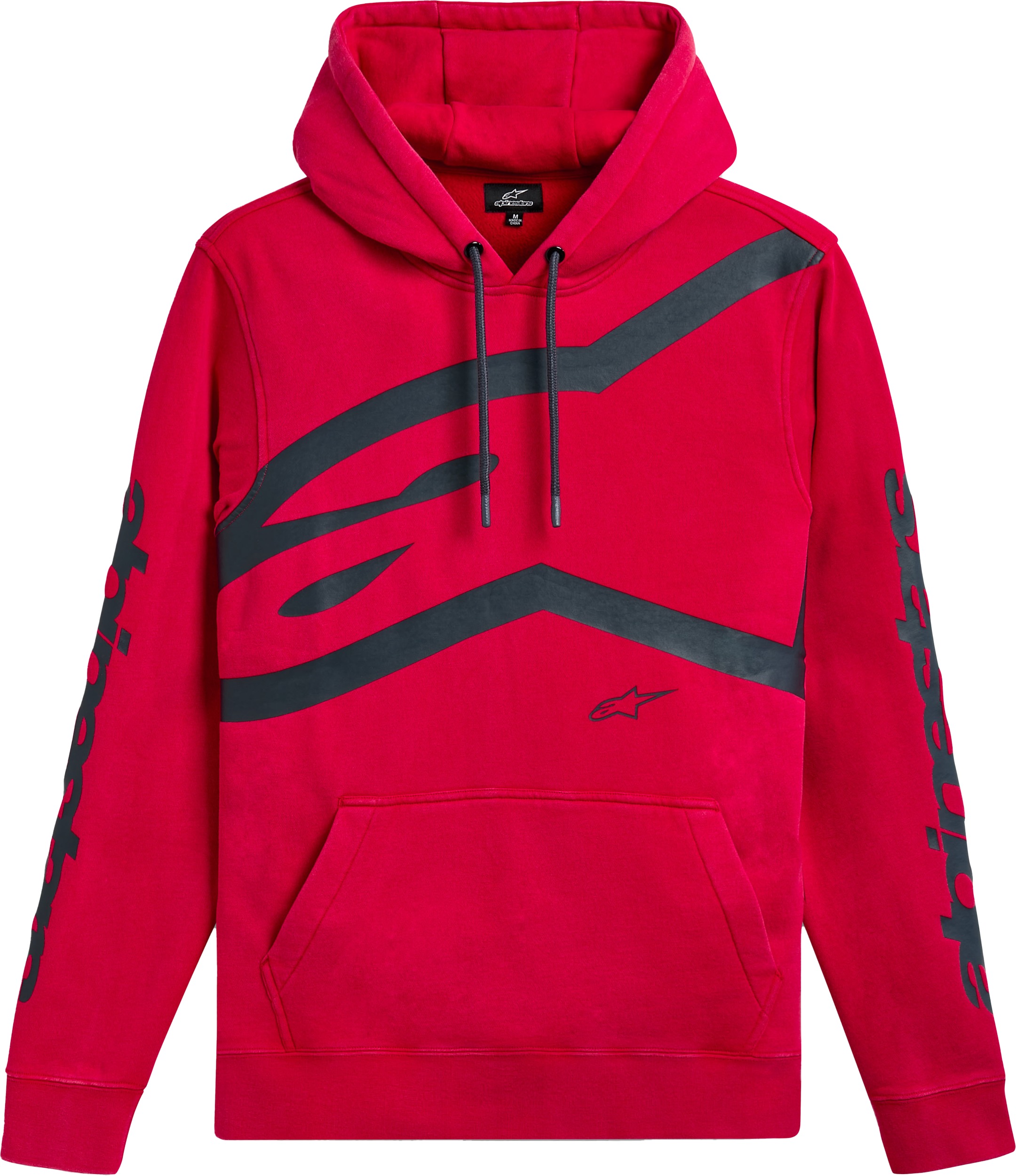 Alpinestars Unbound Hoodie Red Large Men's - Men's red hoodie, size large - Click Image to Close
