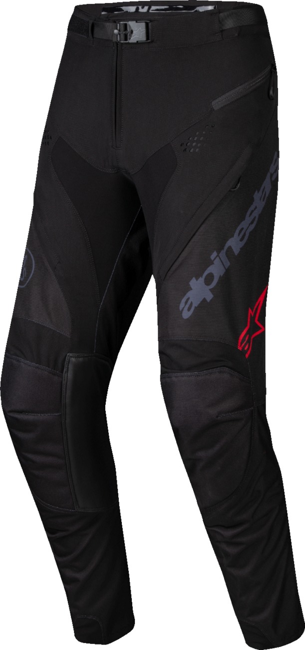 Alpinestars Pro-Dura Pants Black/Magnet/White Men's 30 - Durable off-road riding pants in size 30 - Click Image to Close