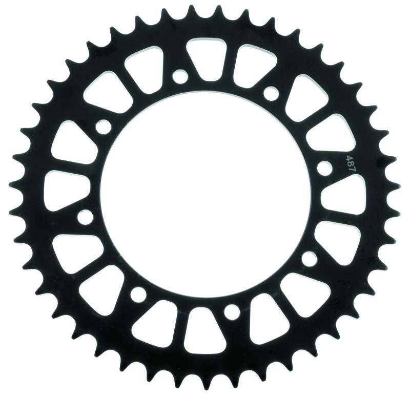 BikeMaster Rear Steel Sprocket 520 43T Black For Kawasaki - Steel 520 43T rear sprocket For Kawasaki - Click Image to Close