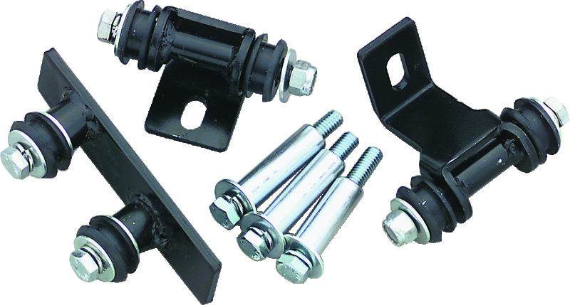 Bikers Choice Gas Tank Mount Kit 58-84 FL FX Flatside - Mount kit for 58-84 FL FX flatside tanks - Click Image to Close