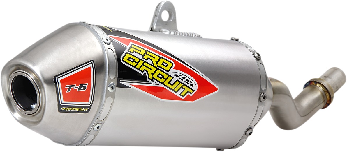 Pro Circuit T-6 Slip-On Silencer For Kawasaki KLX300R - Slip-on exhaust for Kawasaki KLX300R 2020-2022 - Click Image to Close