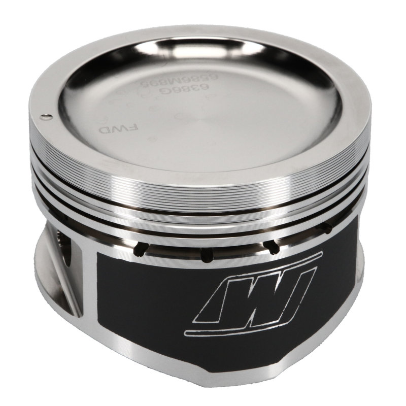 Wiseco 9:1 CR 89.5mm Dished Piston Kit Fits Nissan KA24 - Click Image to Close