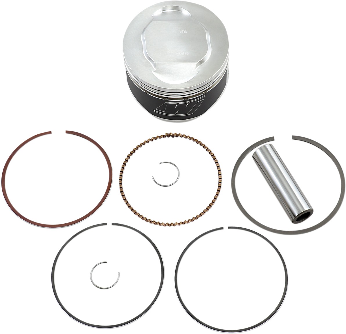 Wiseco 83mm 11:1 Piston Kit Fits 1987-2013 Yamaha YFM350 All Models - Click Image to Close