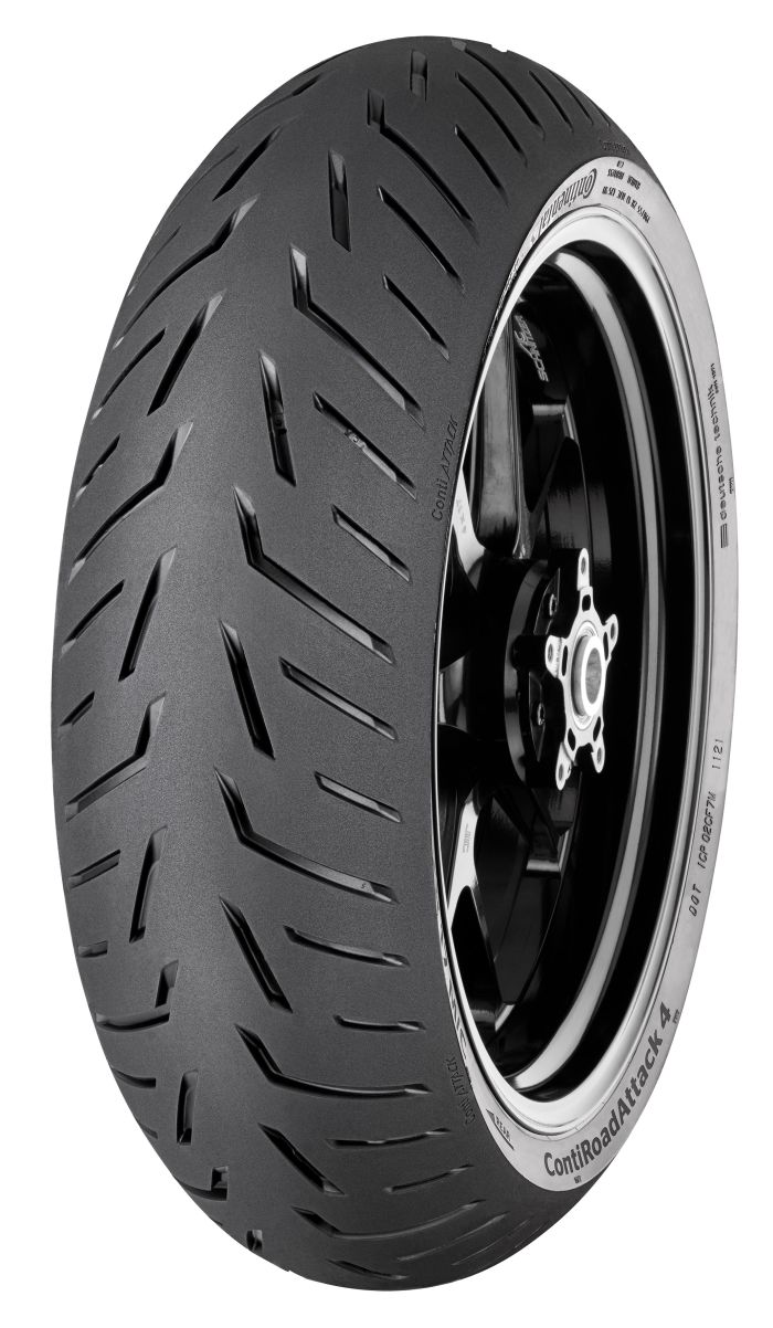 Continental ContiRoadAttack 4 GT 190/55ZR17 Rear Tire - Heavy-duty sport touring tire, 190/55ZR17 Rear - Click Image to Close