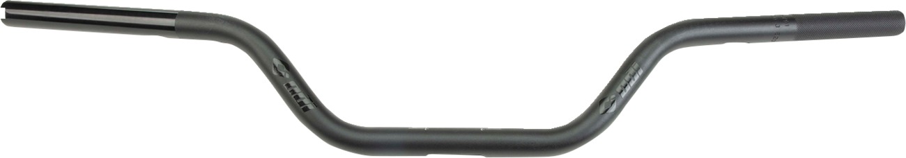ODI V-Twin Moto Handlebar 1in Black Anodized - Matte black 1in handlebar for V-Twin motorcycles - Click Image to Close