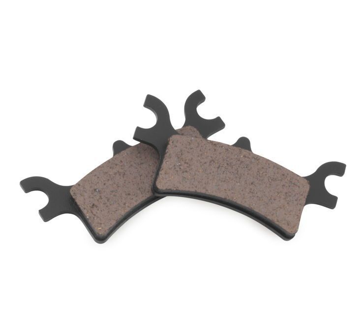 BikeMaster Rear Organic Brake Pads Fits Polaris - Click Image to Close