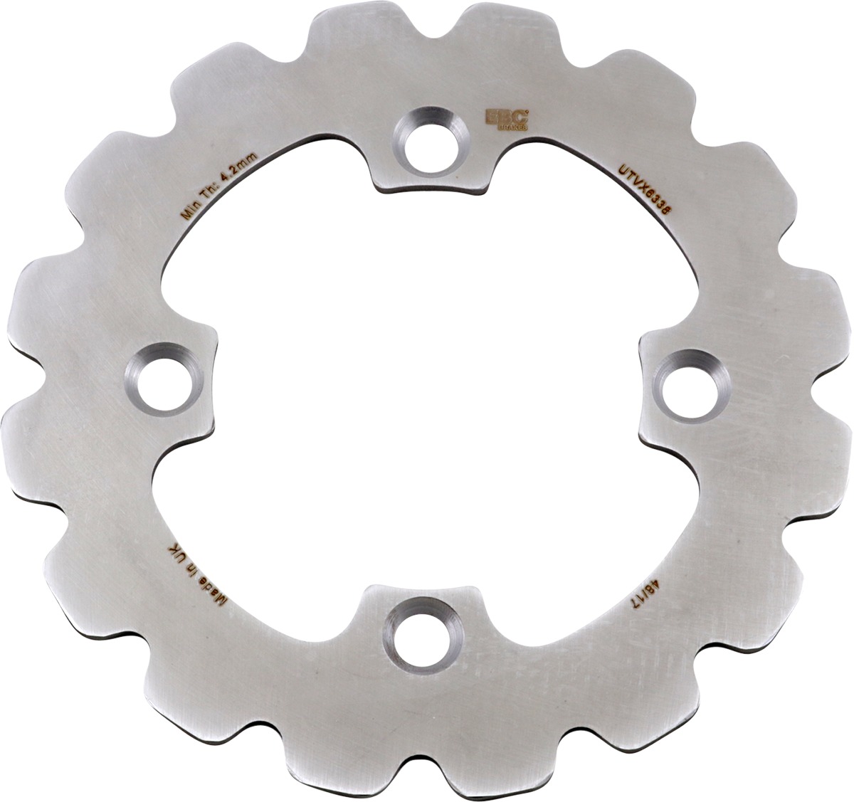 Contour Solid Front/Rear Brake Rotor 227mm - Click Image to Close