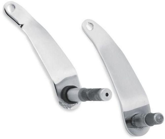 Biker's Choice Chrome Shift Lever Shaft Fits 03-05 FXDWG - Click Image to Close