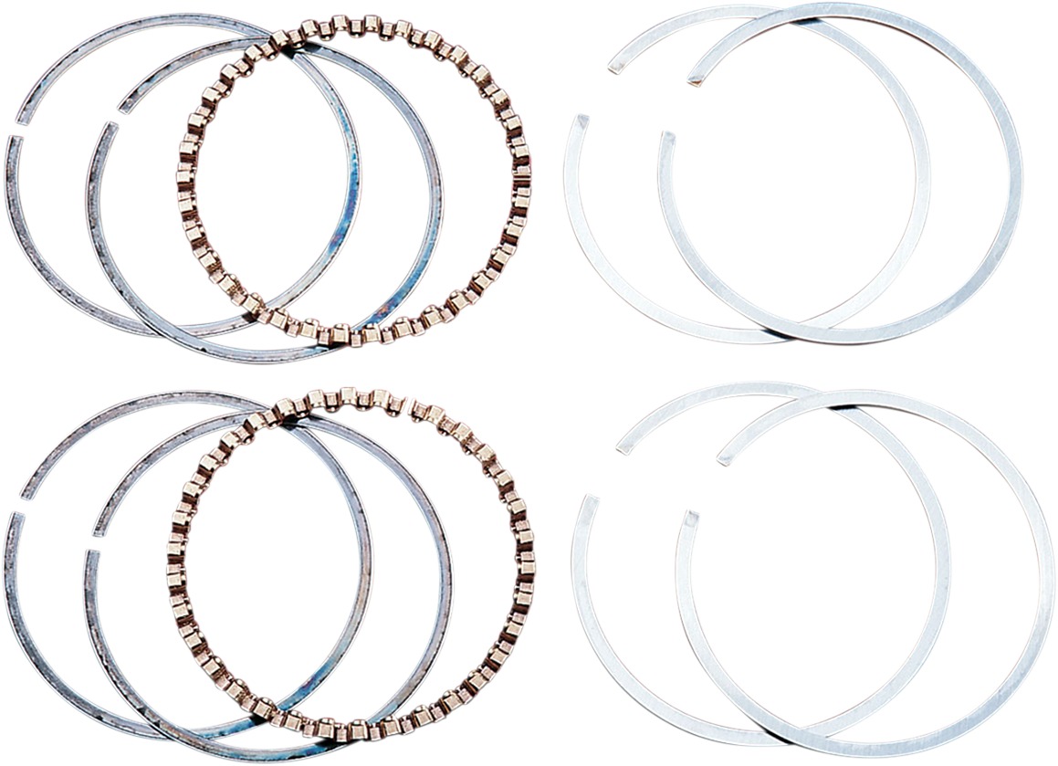 Hastings Cast Piston Rings +.030" for 1200cc Twin Power Pistons - Click Image to Close