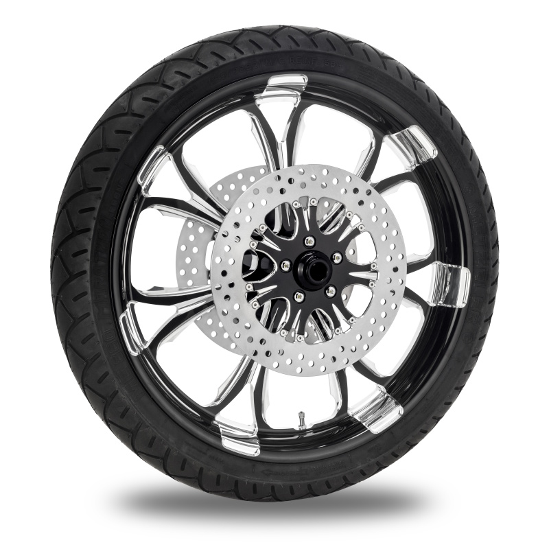 21x3.5 Forged Wheel Paramount - Contrast Cut Platinum - Click Image to Close