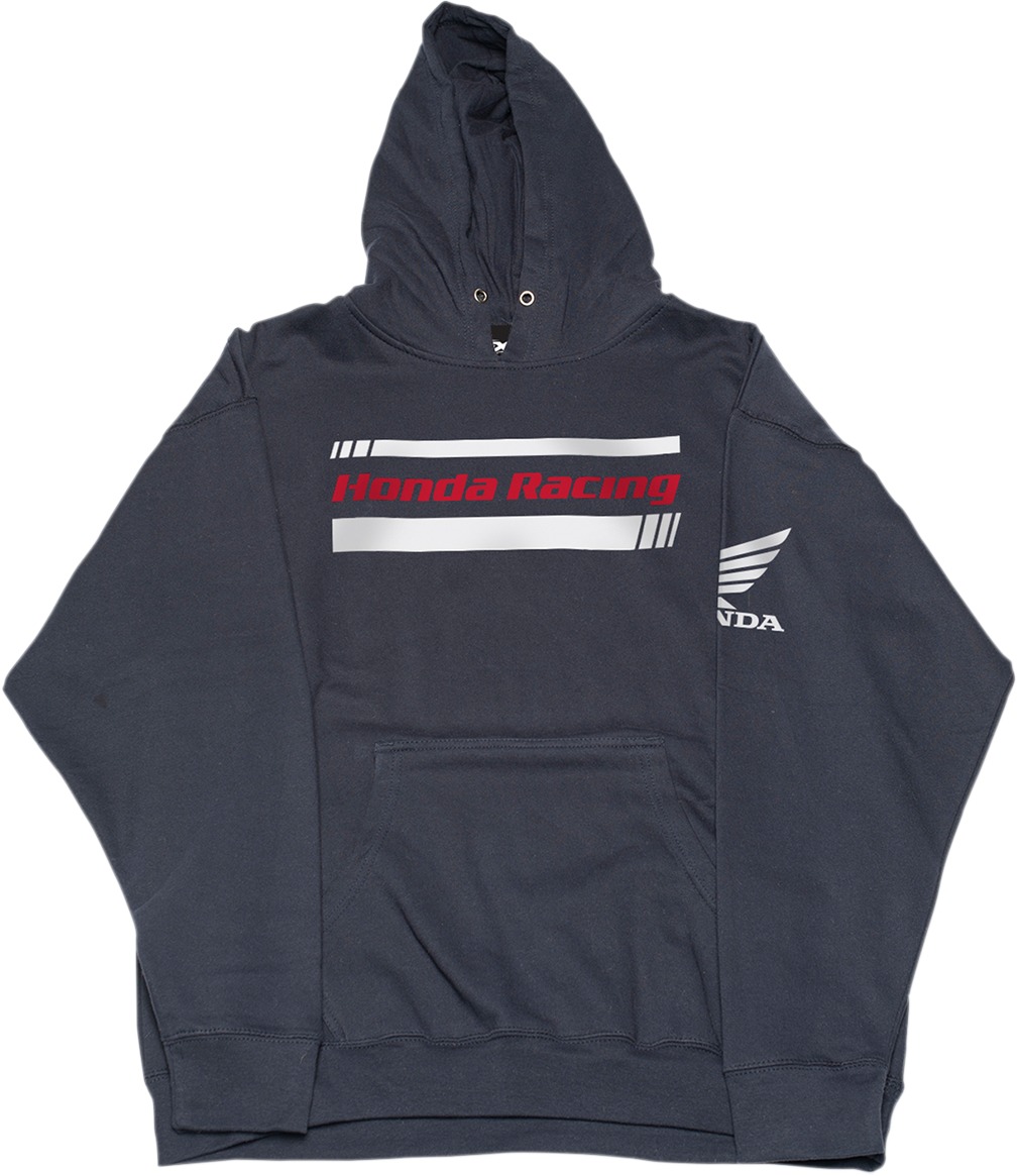 Youth Honda Stripes Hoody - Honda Stripes Hoody Nvy Yxl - Click Image to Close