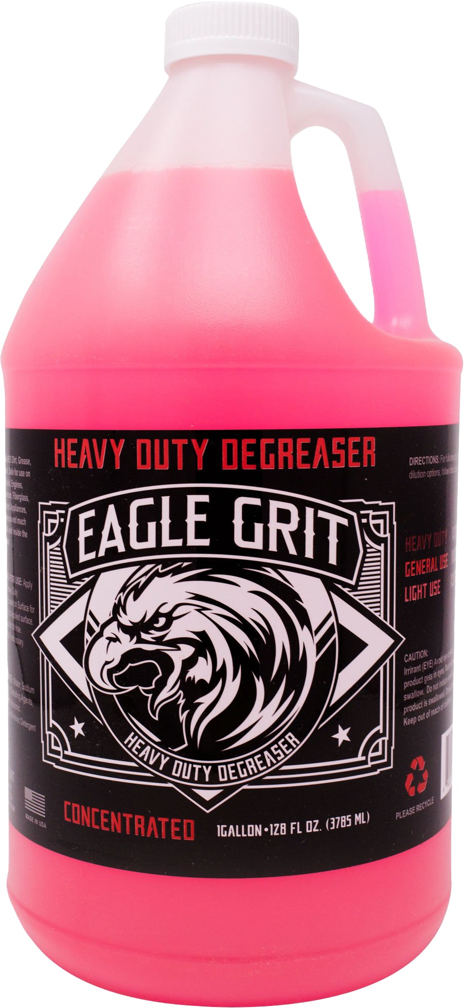 Eagle Grit Heavy Duty Degreaser 1 Gallon - Concentrated degreaser, 1 gallon jug - Click Image to Close