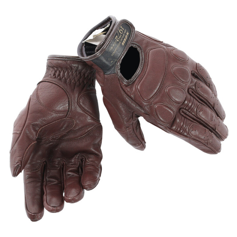 Dainese Blackjack Gloves Dark Brown XS - Unisex riding gloves in dark brown, size XS - Click Image to Close