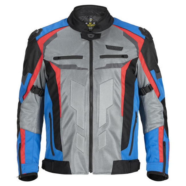 Hyper-Flo Men's Air Jacket - Md Black/Red/Gunmetal - Click Image to Close
