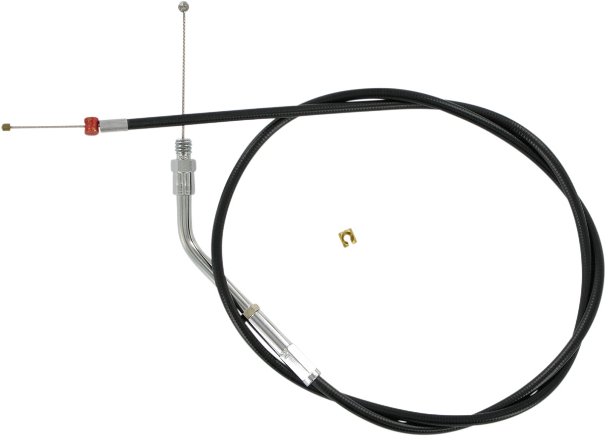 Black Vinyl Throttle Cable - 33" Long Standard Length *OPEN BOX* - Replaces H-D 56324-81 /A/B/C/D - Click Image to Close