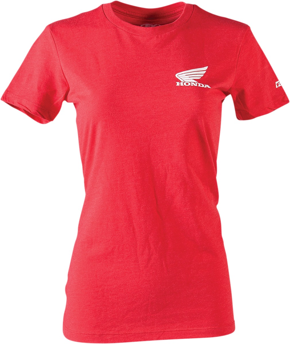 Women's Honda Icon Tee - Honda Icon Tee Red Wlg - Click Image to Close