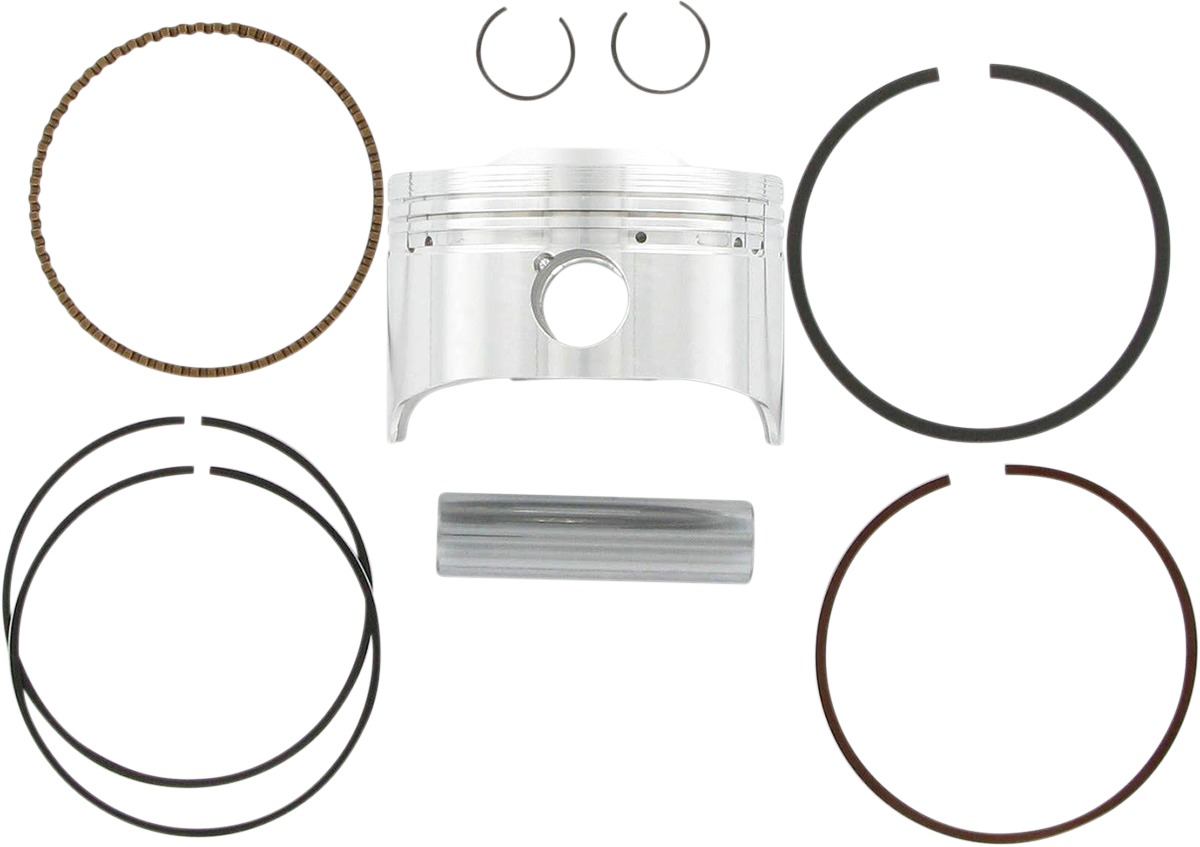 Wiseco 74.00mm 11:1 Piston Kit Std Bore Fits Honda 4-Valve Models - Click Image to Close