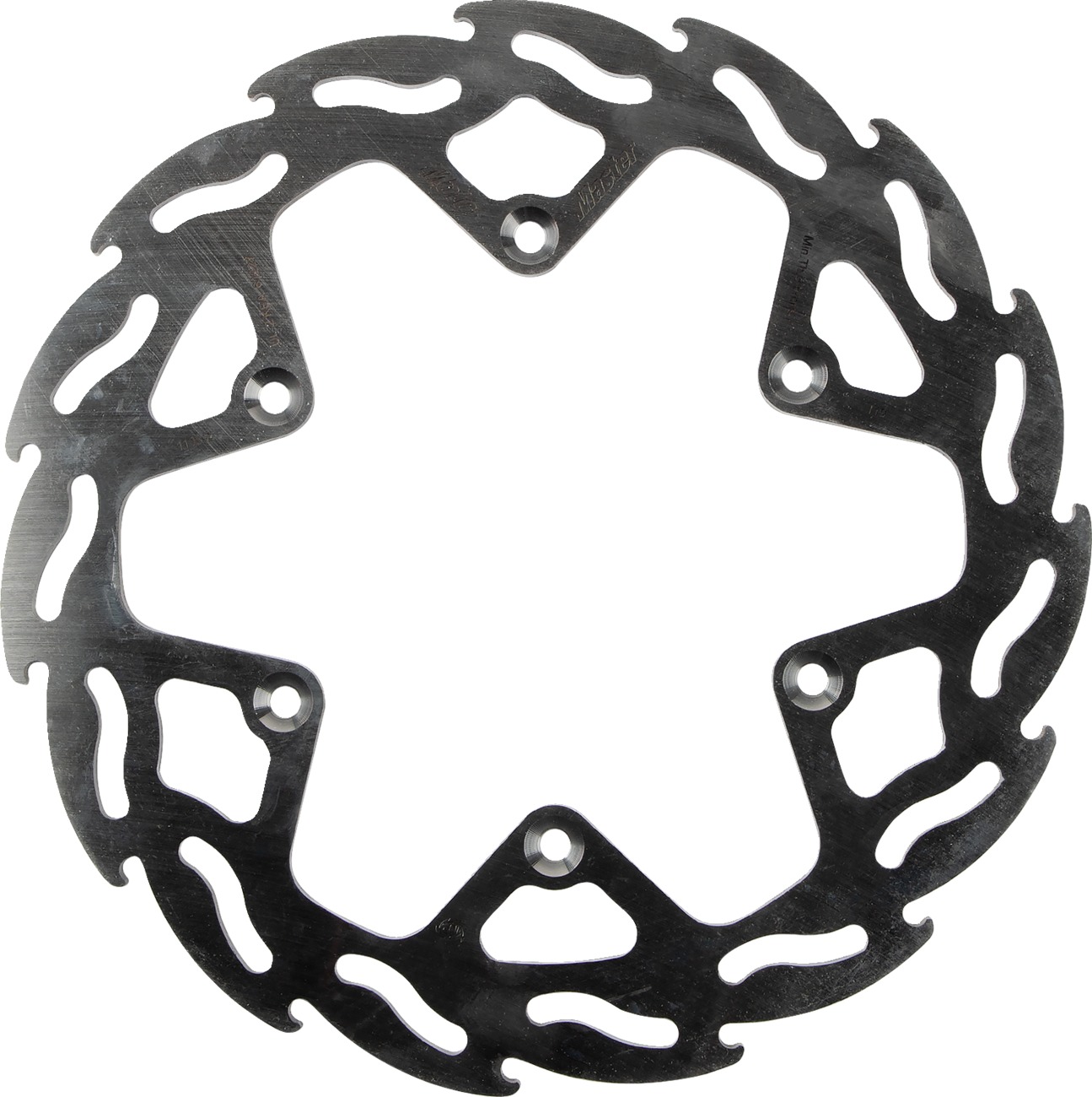 Rear Flame Brake Rotor - Click Image to Close