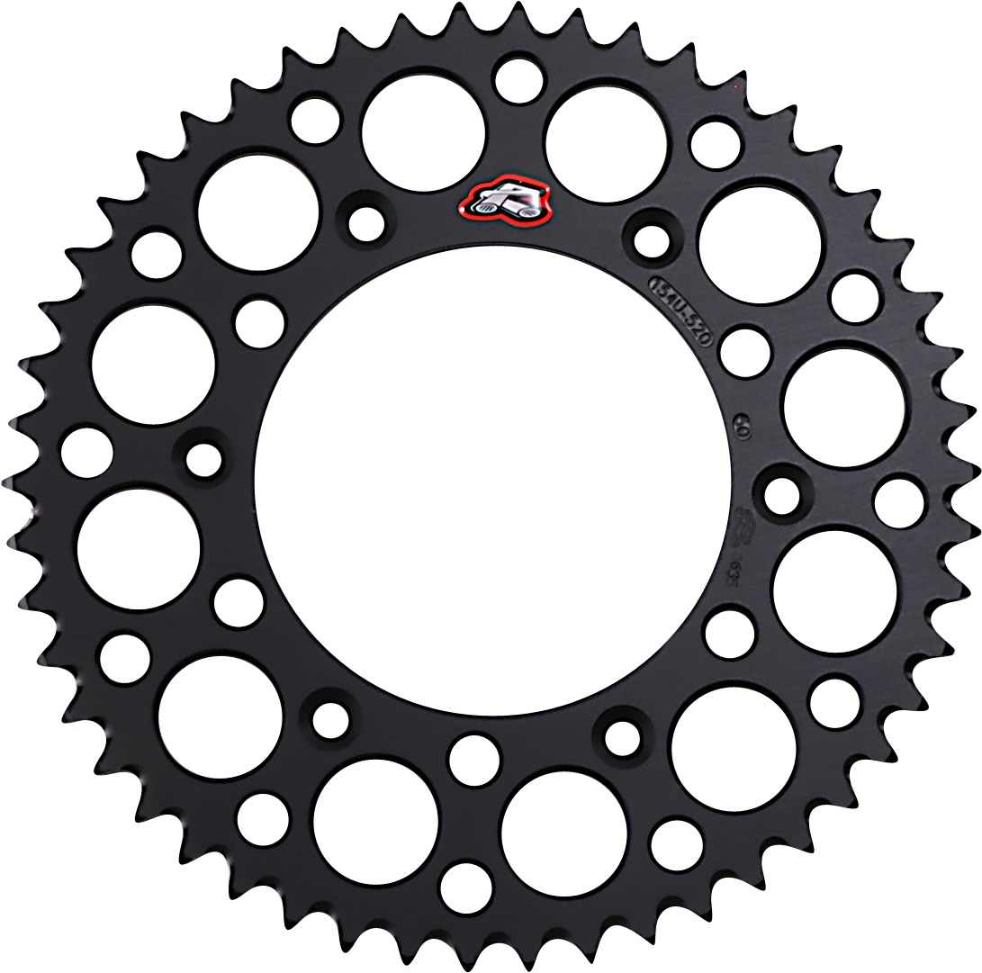 Renthal Ultralight Rear Sprocket 520-50T Black Fits 96-17 Honda CR/CRF - Click Image to Close