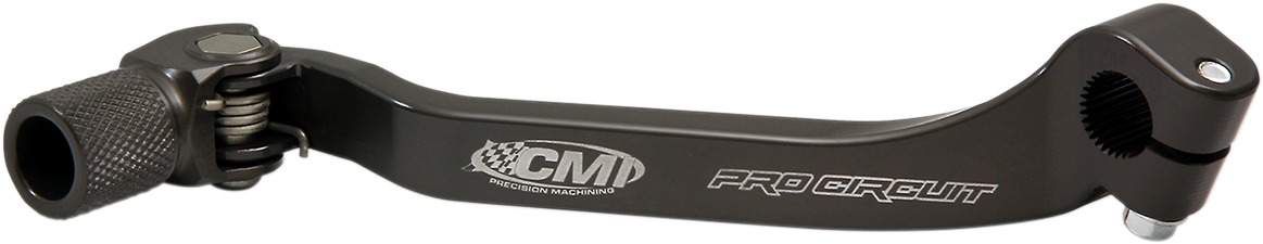 Stainless Steel Shift Lever Black/Silver - For 17-18 Honda CRF250R CRF450R - Click Image to Close
