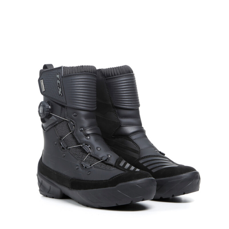 TCX Infinity 3 MID Waterproof Boot Black Size 47 - Waterproof motorcycle boot, size 47 - Click Image to Close