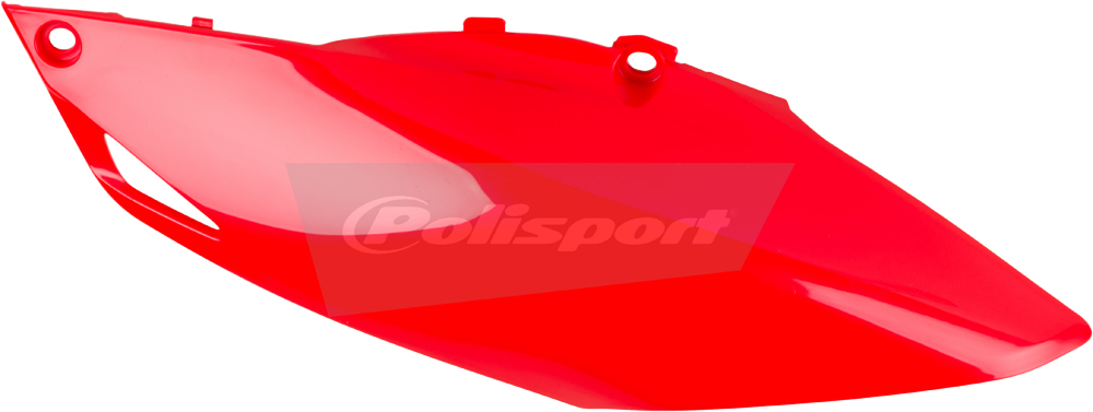Plastic Side Number Plate - Red - 13-16 CRF450R 14-17 CRF250R - Click Image to Close