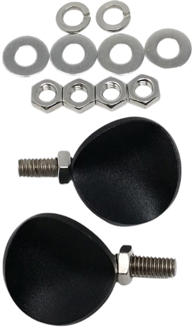 DK Custom Thunder Torque Inserts Set for 2 Inch and Larger Exhausts - Torque inserts for 2 in. or larger exhaust systems - Click Image to Close