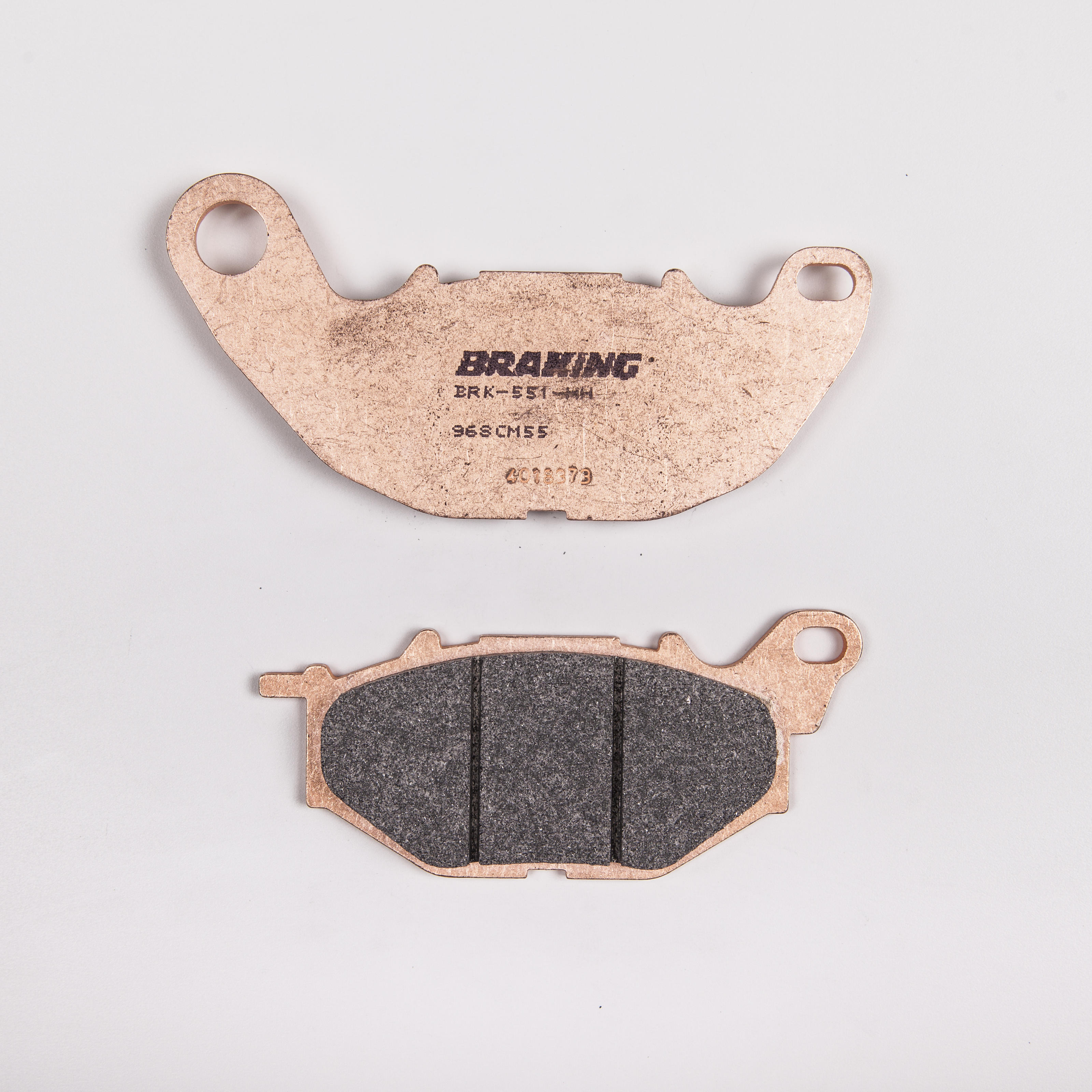 Braking 968CM55 Sintered Sport Brake Pads For Yamaha YZF-R3 MT-03 - Sintered metal brake pads for Yamaha YZF-R3, MT-03 - Click Image to Close