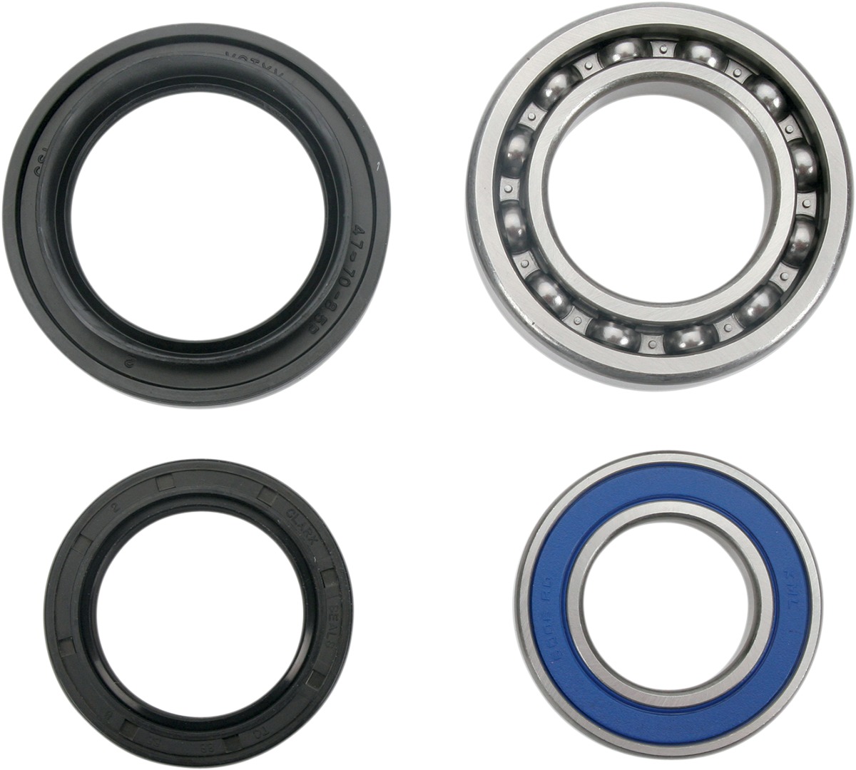 Moose Offroad Wheel Bearing Kit For Yamaha Kodiak 400/450 - Rear wheel bearing kit for Yamaha Kodiak 400/450 - Click Image to Close