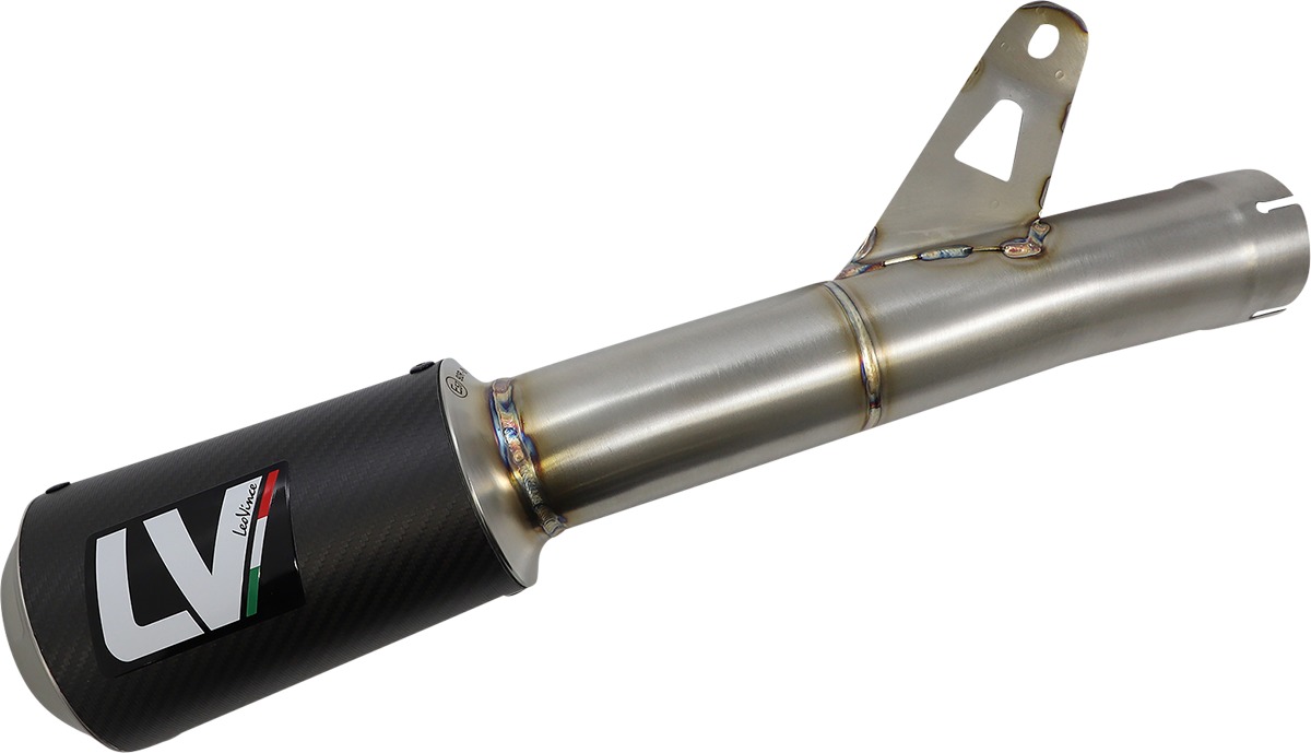LV-10 Carbon Fiber Slip On Exhaust - For 21-22 Honda CBR1000RR-R - Click Image to Close