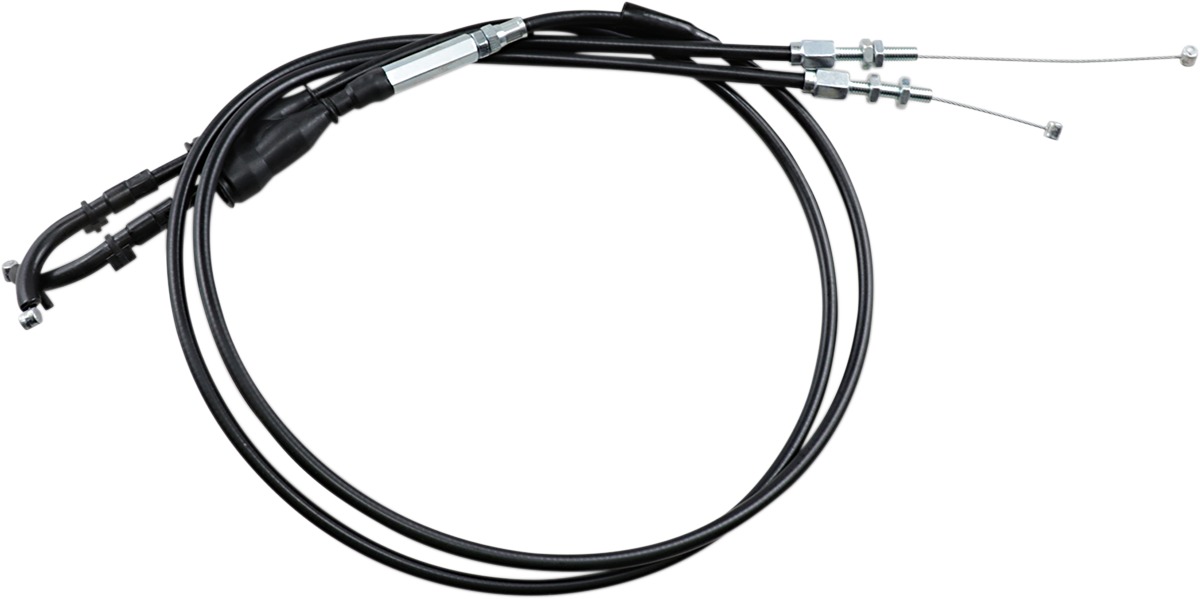 Motion Pro Black Throttle Push-Pull Cable Set - Click Image to Close