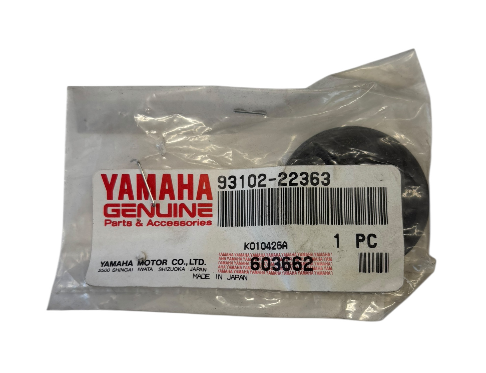 Yamaha Oil Seal (1lx) 93102-22363-00 - Click Image to Close