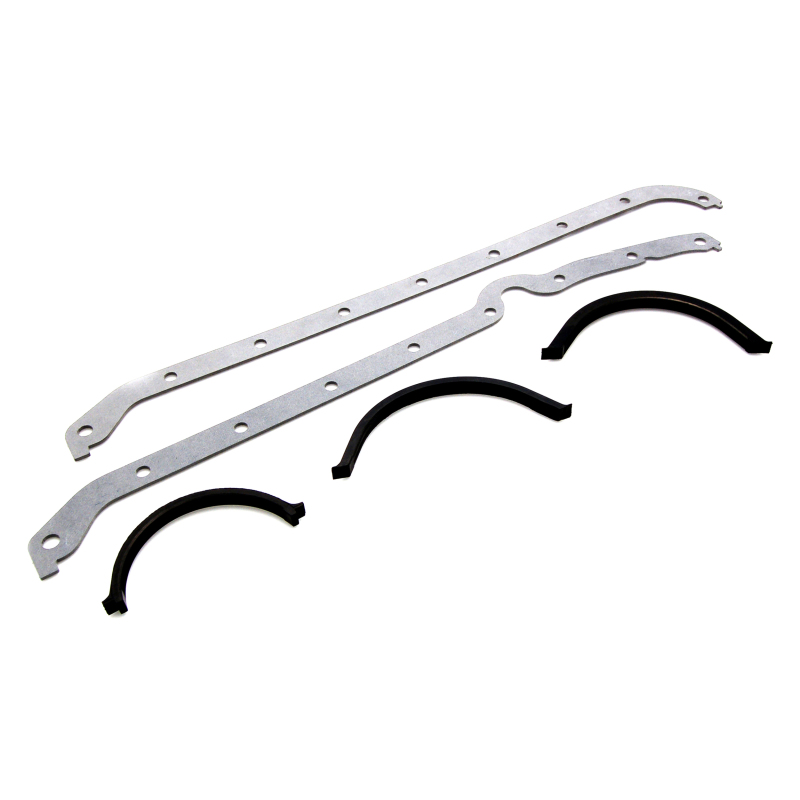 Cometic Oil Pan Gasket Kit .094in Fiber Fits Chevy Gen1 Small Block V8 - Click Image to Close