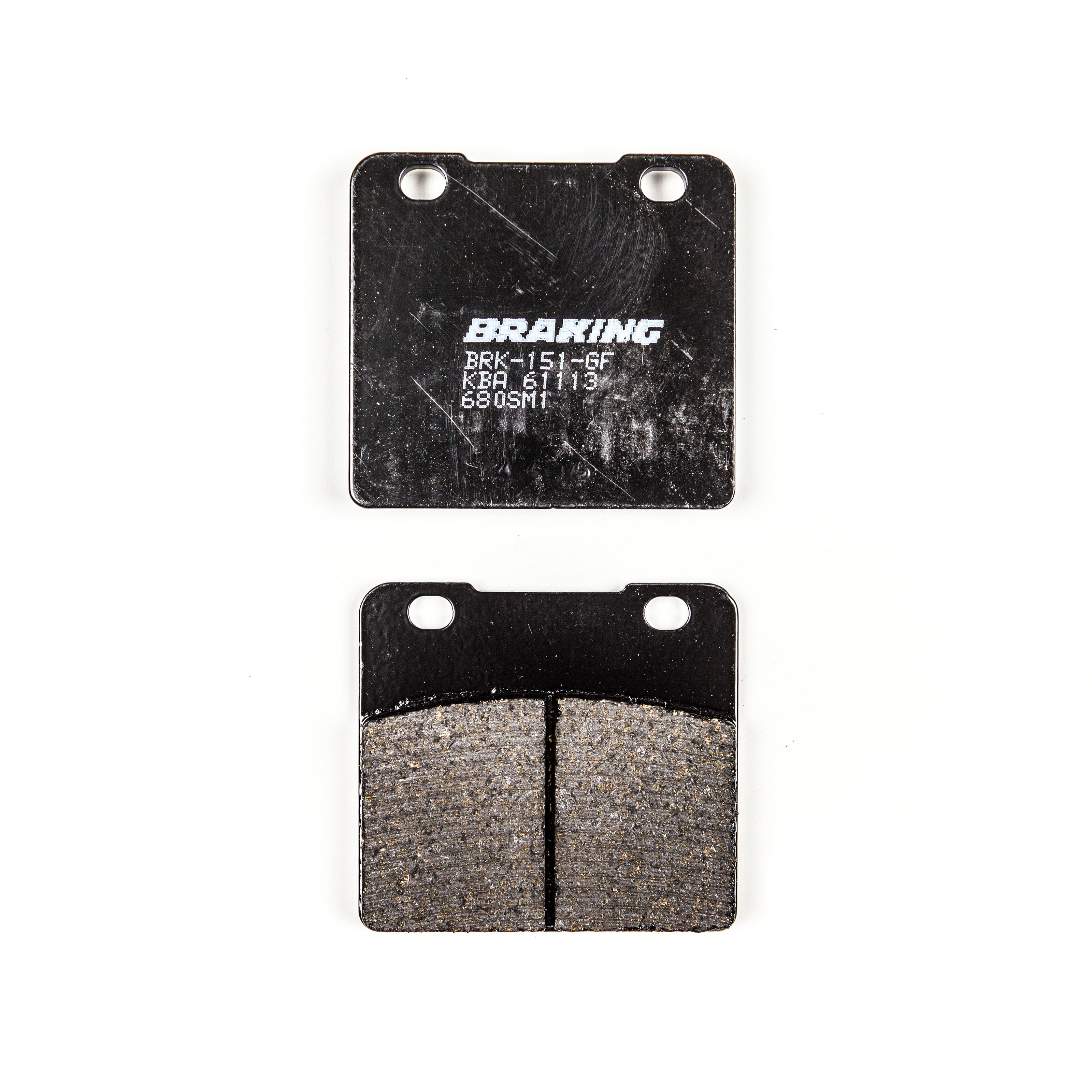 Braking Semi-Metallic Brake Pad Set For Suzuki VS, VL, GSX, GSX-R, Kawasaki VN - Click Image to Close
