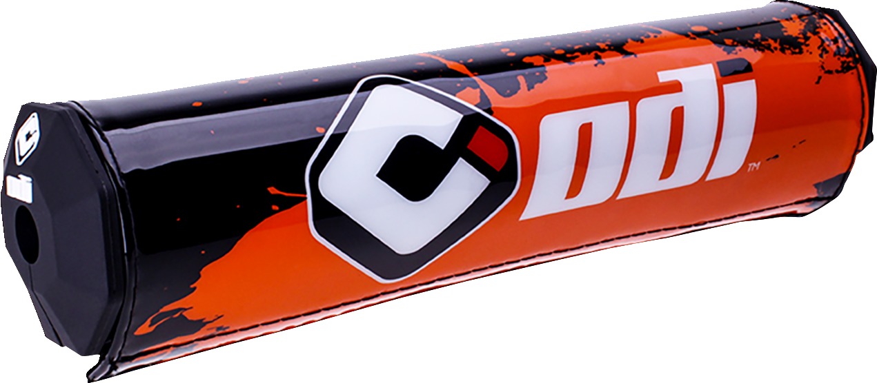 ODI SX8 Handlebar Pad Orange Black 245mm - Oversized pad for 7/8 in handlebars, Orange/Black - Click Image to Close
