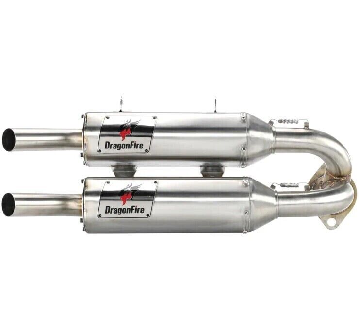 Exhaust - Fits Polaris Rzr Xp/Xp4 1000 Dual Slip On - Click Image to Close