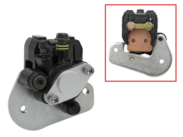Bronco Rear Brake Caliper with Brake Pads AT-05A02 - Rear brake caliper with pads for ATVs - Click Image to Close