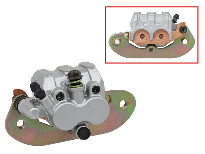 Bronco Rear Right Brake Caliper with Pads AT-05A08 - Rear right brake caliper with pads included - Click Image to Close