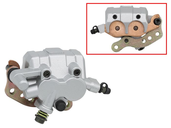 Bronco Front Right Brake Caliper with Pads AT-05A22 - Front right brake caliper with pads by Bronco - Click Image to Close