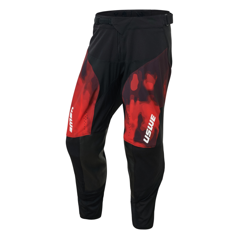 USWE Rok Off-Road Pant Flame Red Adult Size 28 - Click Image to Close
