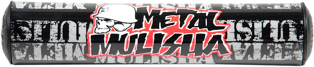 Factory Effex 10" Premium Bar Pad Metal Mulisha - Scratch-resistant bar pad with Velcro closure - Click Image to Close