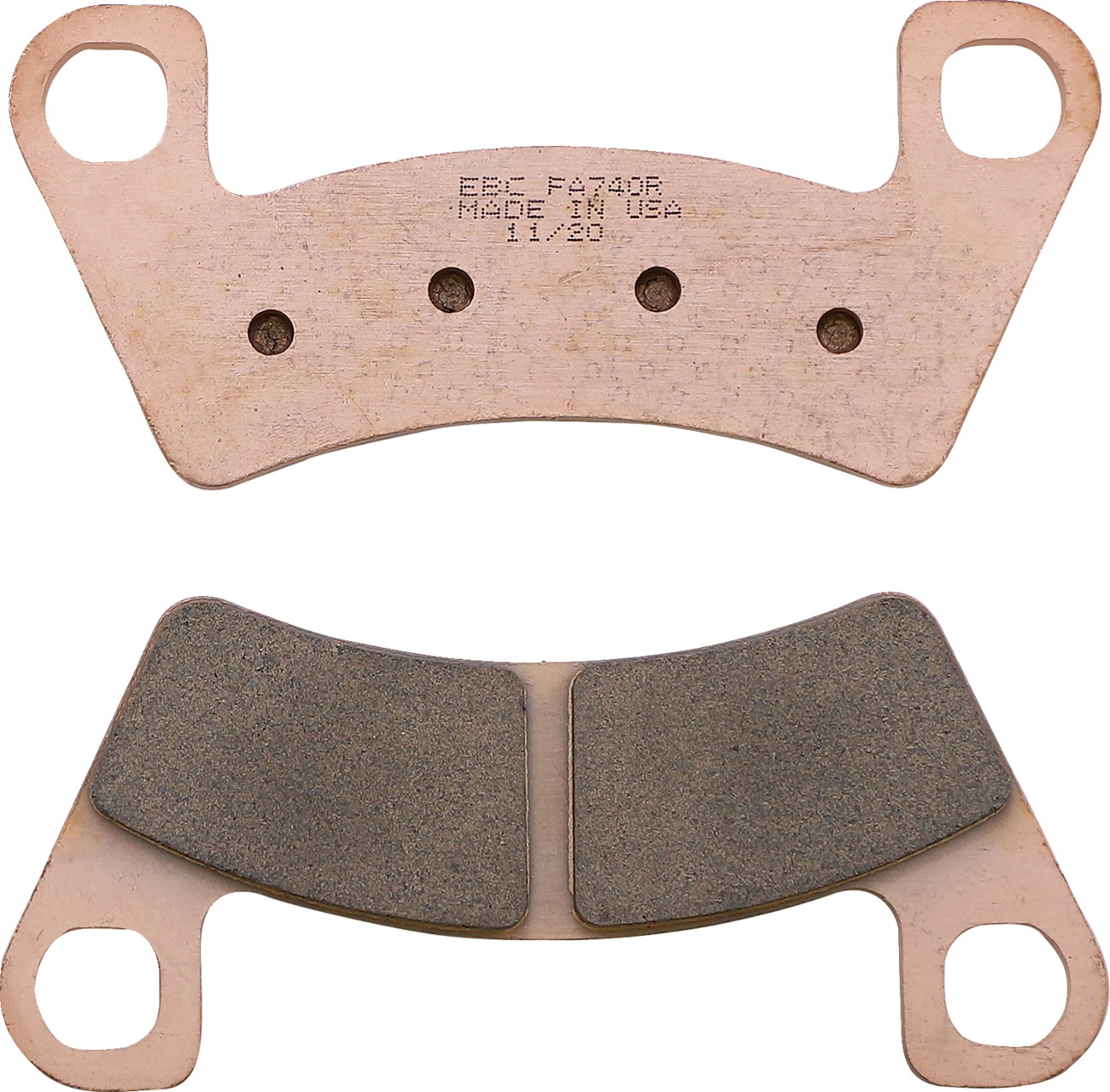 EBC FA740R Sintered R Series Front Brake Pads For Arctic Cat Wildcat XX - Click Image to Close
