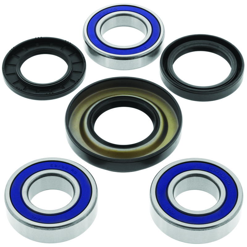 QuadBoss Rear Wheel Bearing Kit for 00-06 TRX350FE - For 00-06 Honda TRX350FE FourTrax Rancher 4x4 ES - Click Image to Close