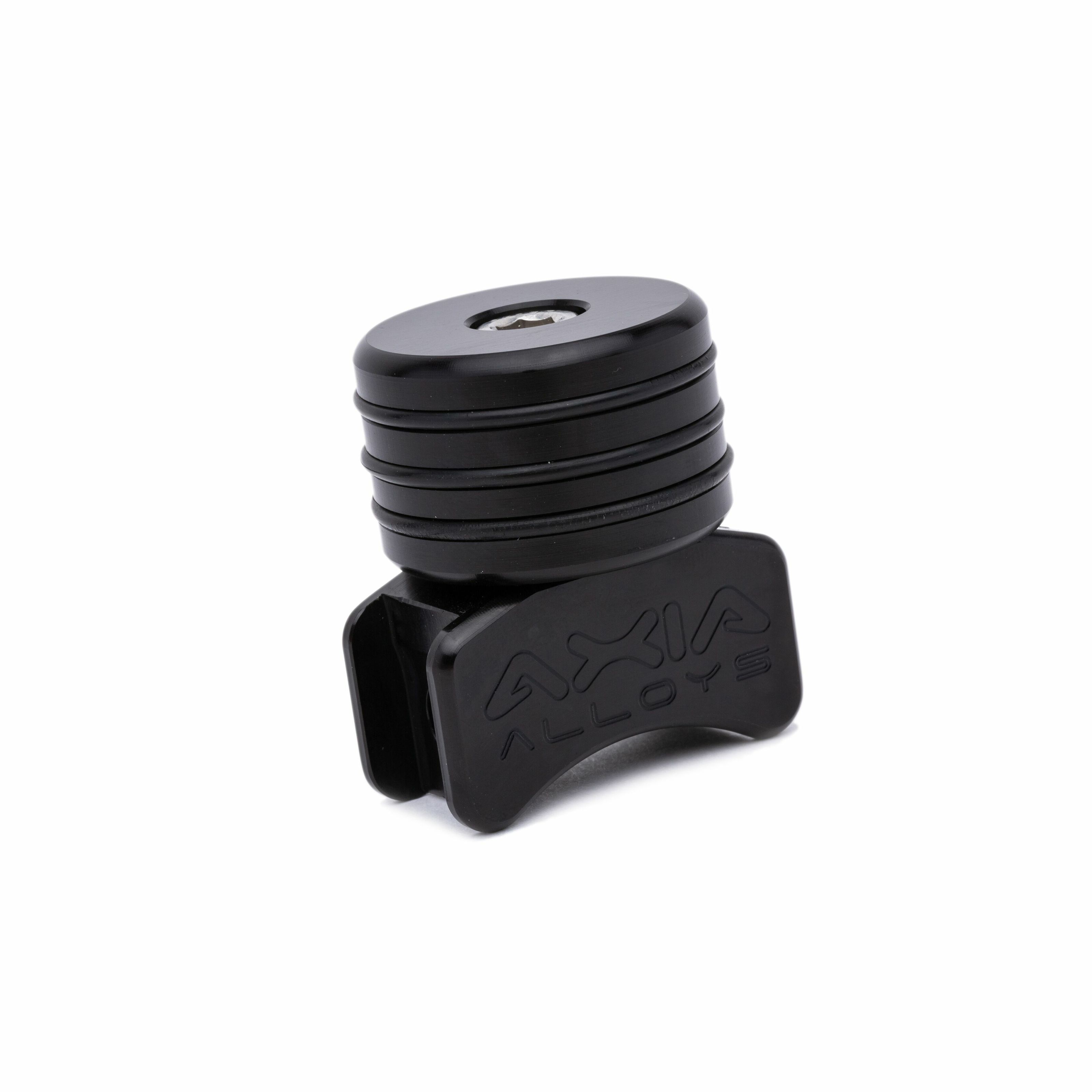 AXIA Helmet Air Hose Plug Mount Black - Mount for helmet air hoses, black color - Click Image to Close