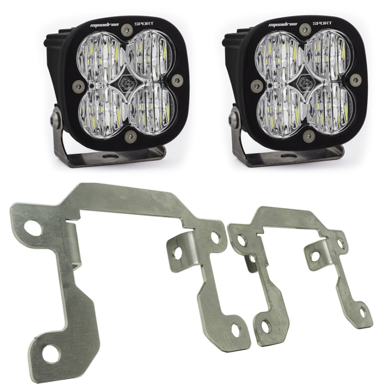 Baja Designs Squadron Sport Fog Pocket Kit Fits 2019 Ford Ranger - Click Image to Close