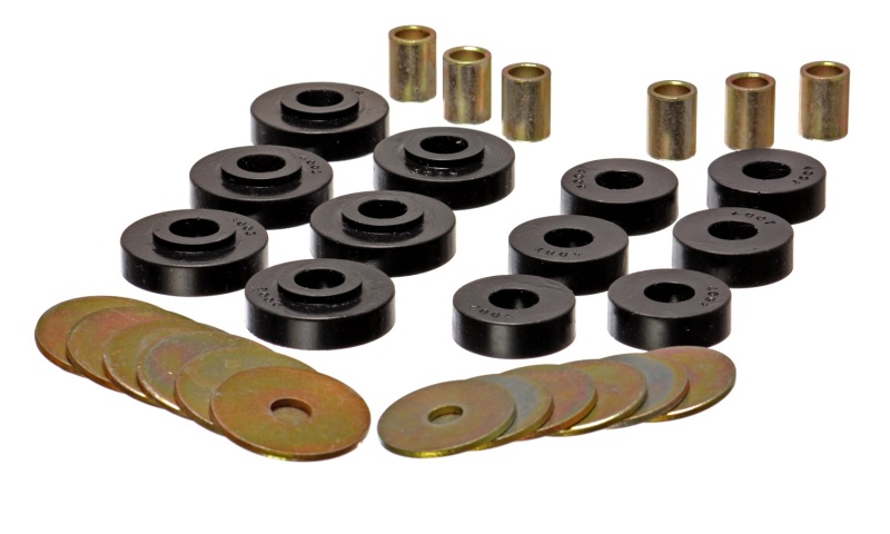 Energy Suspension Black Body Mount Set Fits GM Corvette - Click Image to Close