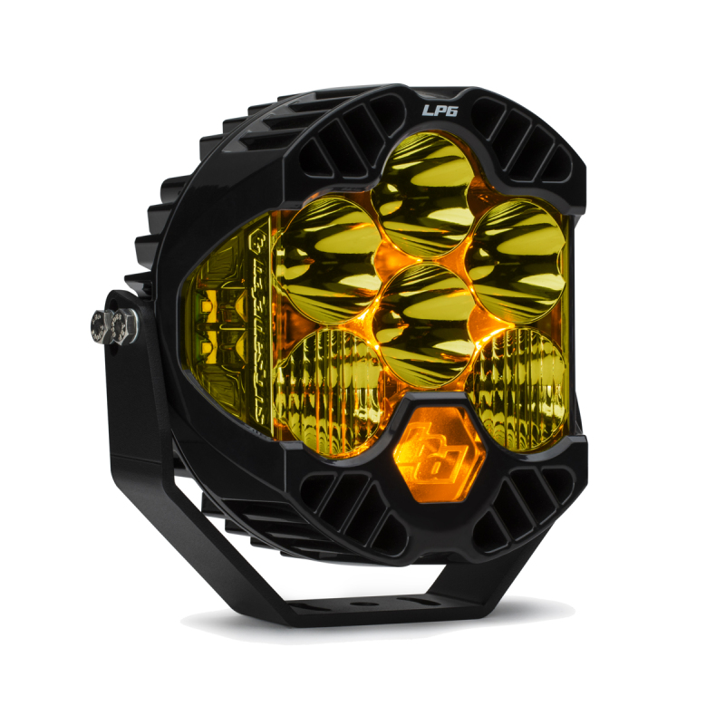 Baja Designs LP6 Pro Driving/Combo LED Light - Amber - Click Image to Close